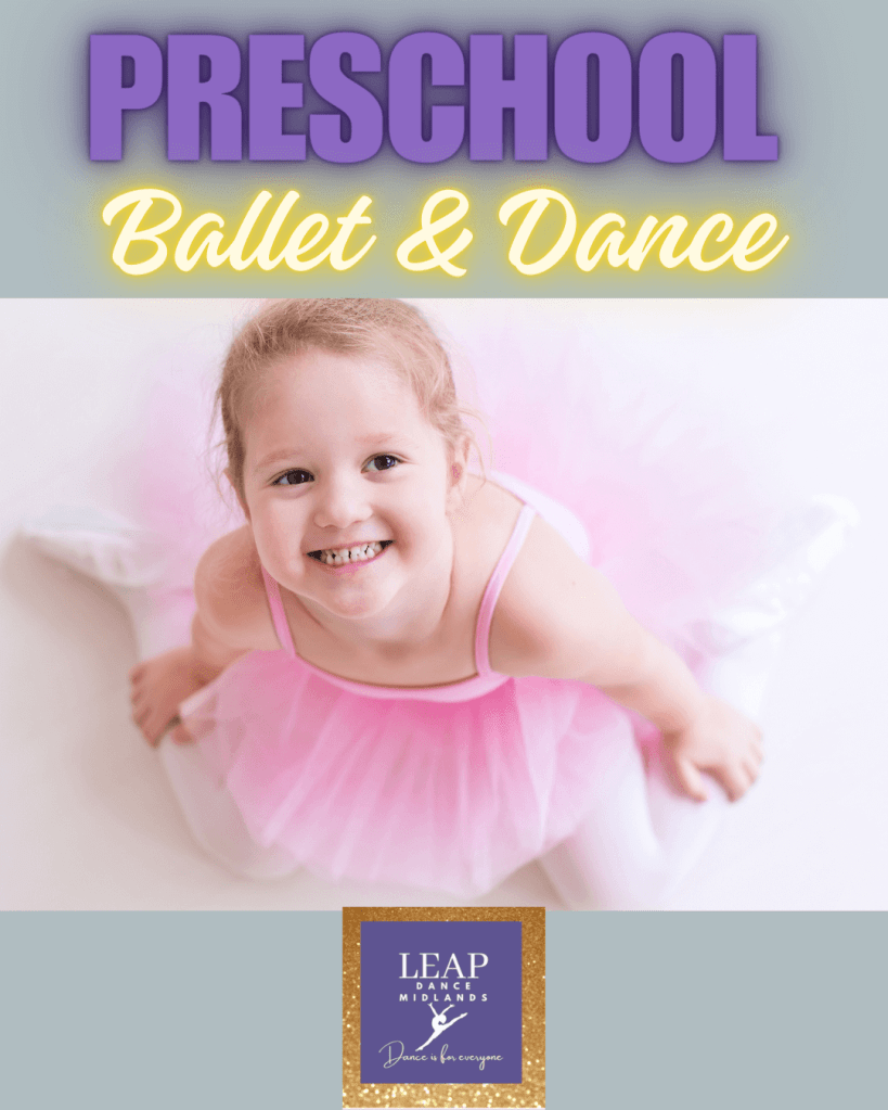 Preschool dance and young child dancing  Tutbury, Staffordshire and Willington, Derbyshire